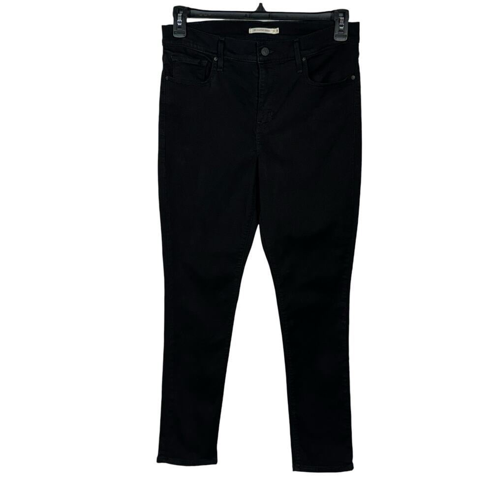 Levi’s 311 SZ 31 Shaping Skinny Jeans Stretch Mid-Rise Zip-Fly Black Womens